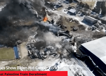 New Docs Show Biden Hid Cancer Concerns After East Palestine Train Derailment